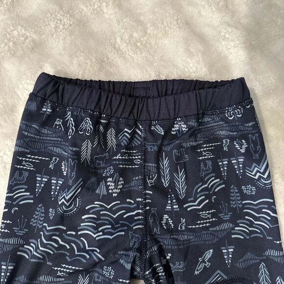 Patagonia NWOT 12-18 Months Baby Capilene Base layer Set Bodysuit Blue Forest - Picture 9 of 12
